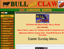 Tablet Screenshot of bullnclaw.com